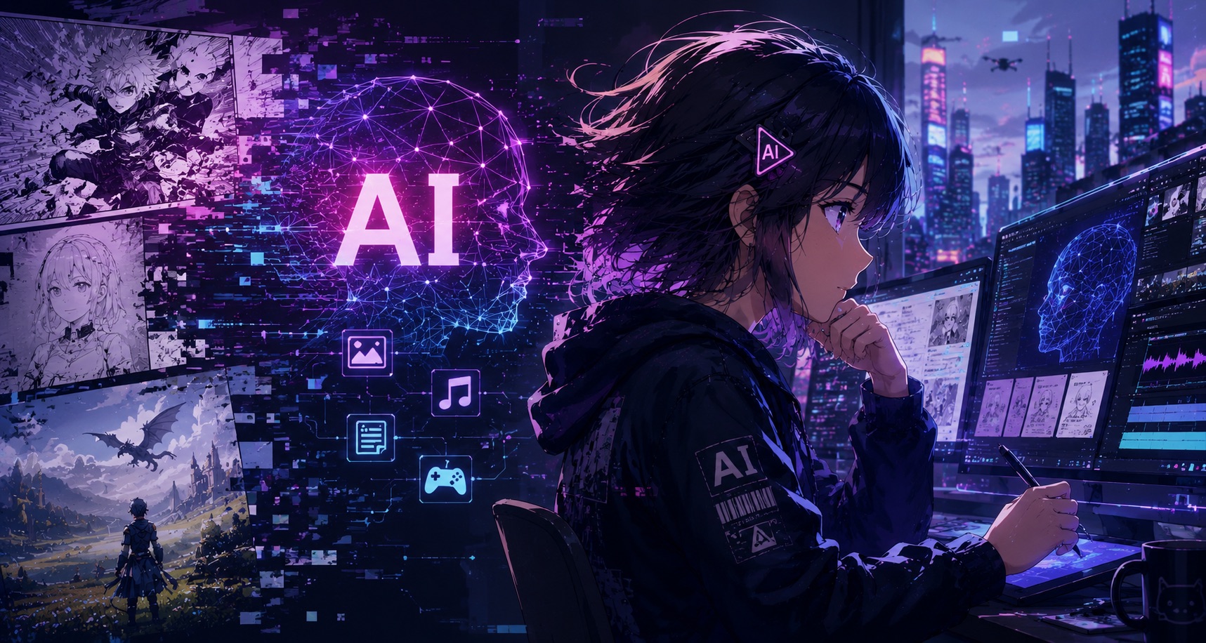 Featured image of post Generative AI in Anime, Manga & Games: A Complete Tracker of AI Works